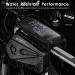 West biking waterproof top tube bag
