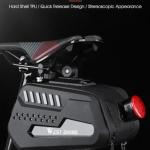 west biking hard shell saddle bag 2.7ltr
