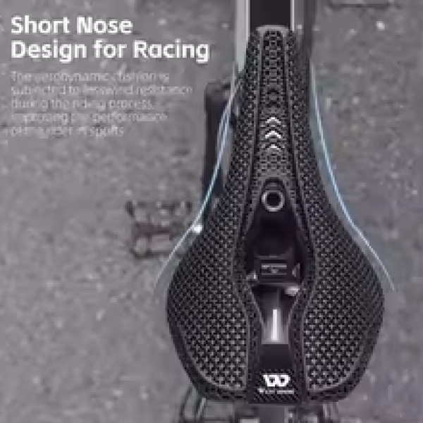 WEST BIKING 3D Printed Bicycle Saddle MTB Zoned Shock-Absorbing Bike Speed Seat Road Bike Racing Triathlon Enduro Cycling Saddle