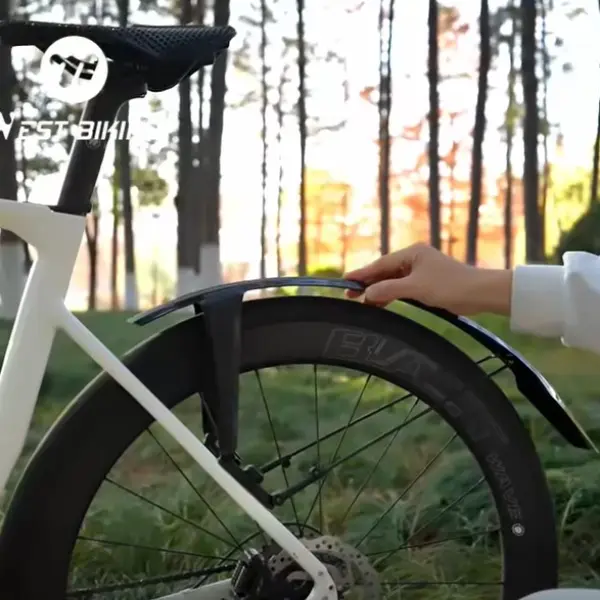 WEST BIKING Road Bike Mudguard Flat Handlebar Road Trip Bike Fender ...
