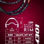 Score M301 Tubeless Ready Rim
